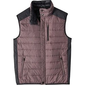Prana Grahm Down Vest MED purple raisin